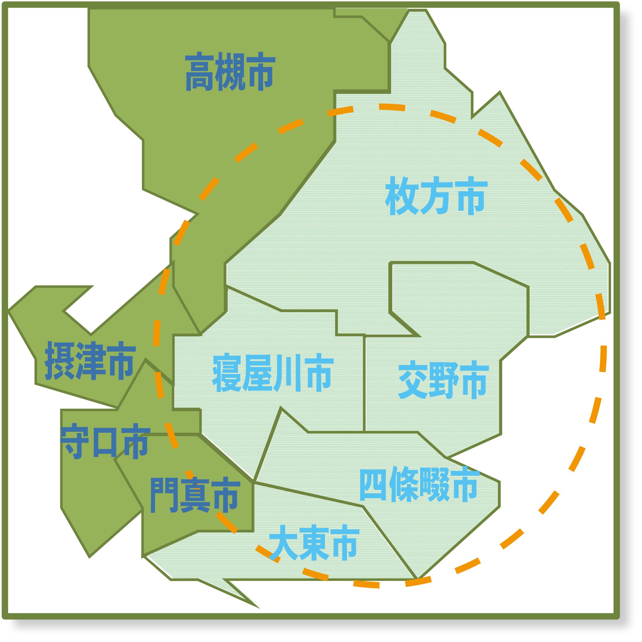 対応エリアマップ